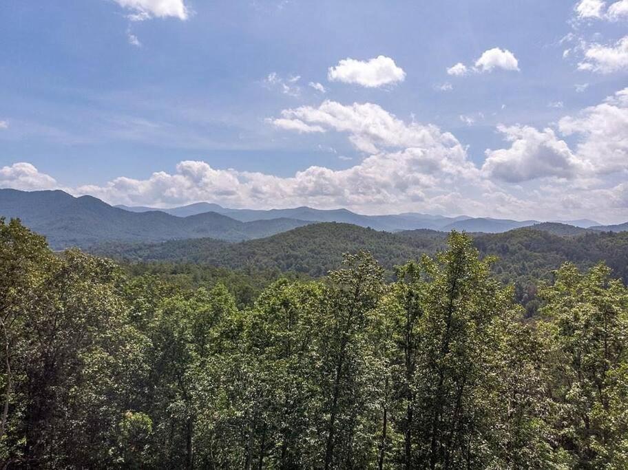 Red Rooster Family Cabin W/Hot Tub+Fire Pit+View Franklin Ngoại thất bức ảnh